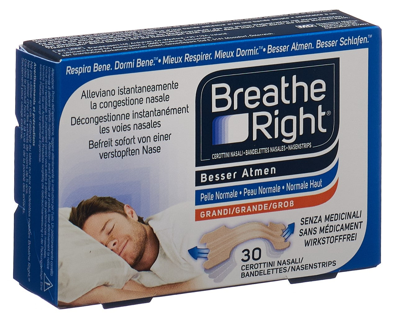 BREATHE RIGHT gross