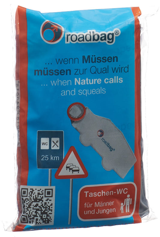 ROADBAG Taschen-WC für Männer 700ml Einmalge