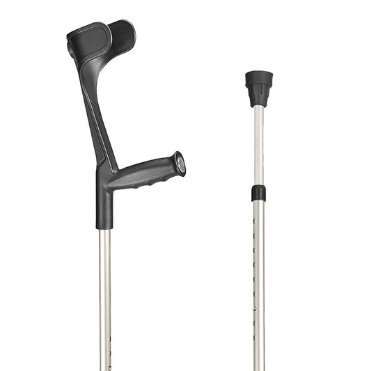 SAHAG Krücken Ergo Soft 76-96cm alu schwarz