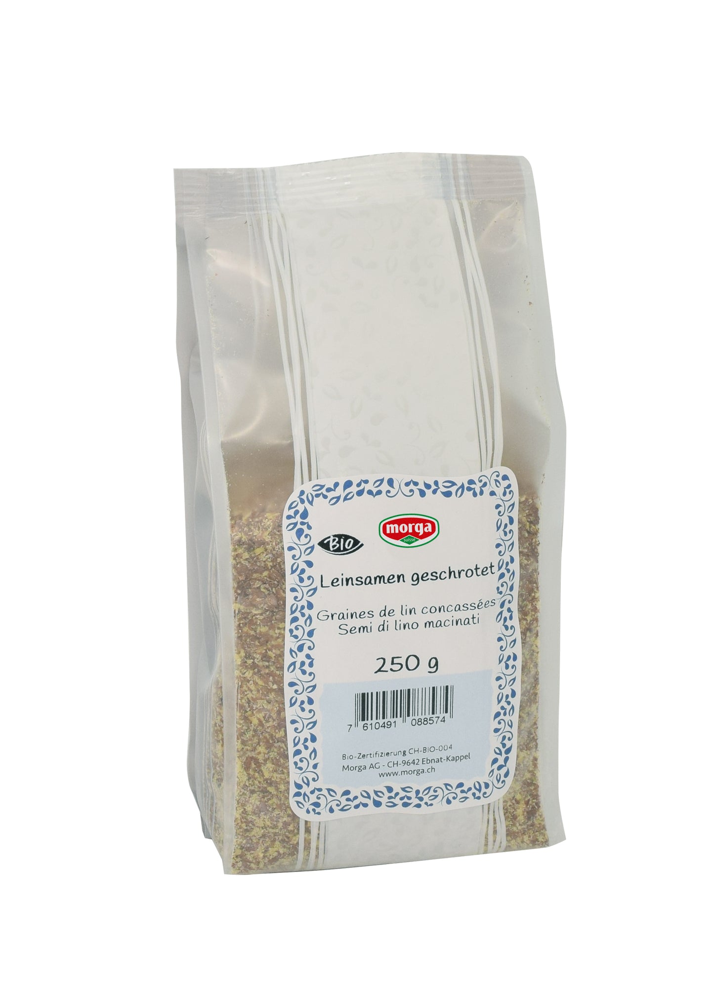 MORGA Leinsamen geschrotet Bio