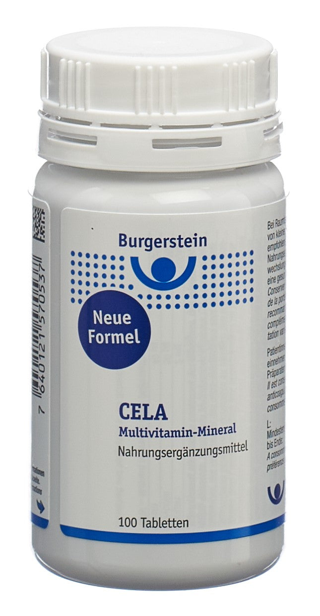 BURGERSTEIN Multivitamin-Mineral CELA Tabl