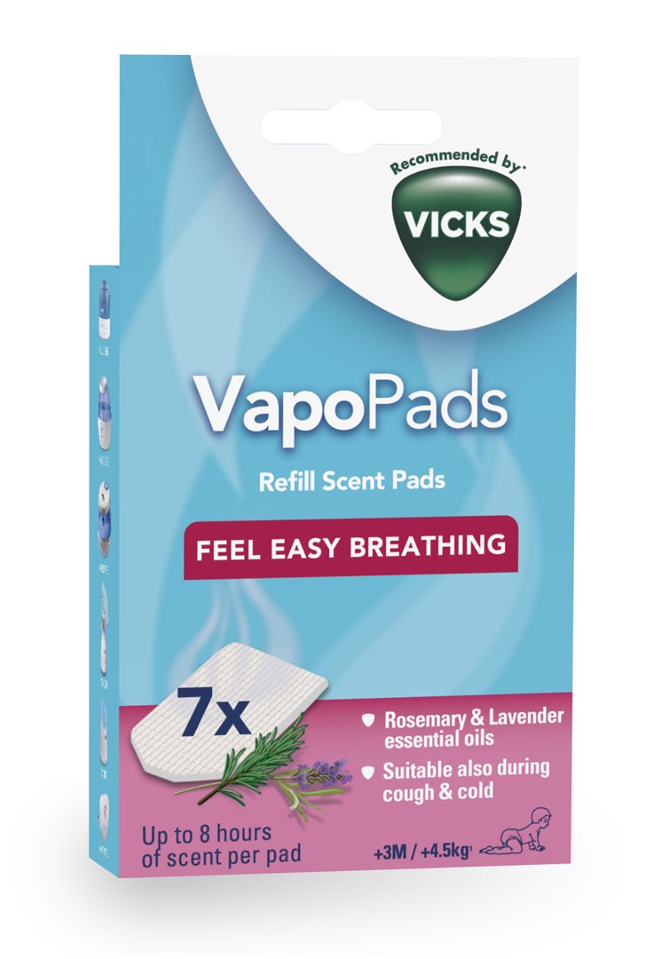 VICKS VapoPads VBR7EV1 Nachfüll Rosmar Laven