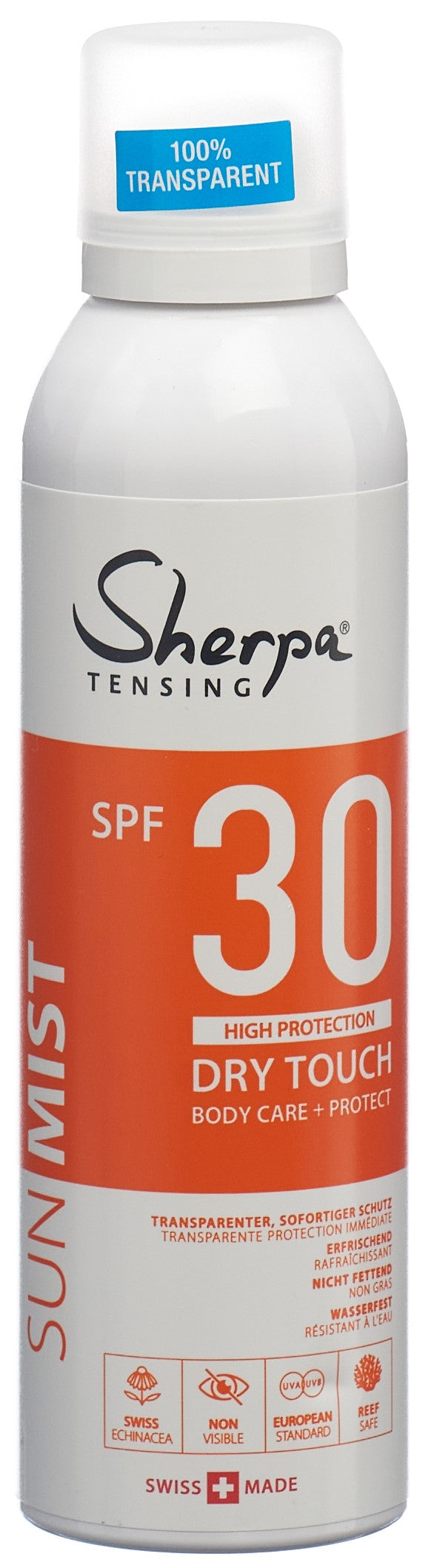 SHERPA TENSING Sprühnebel Invisible SPF30