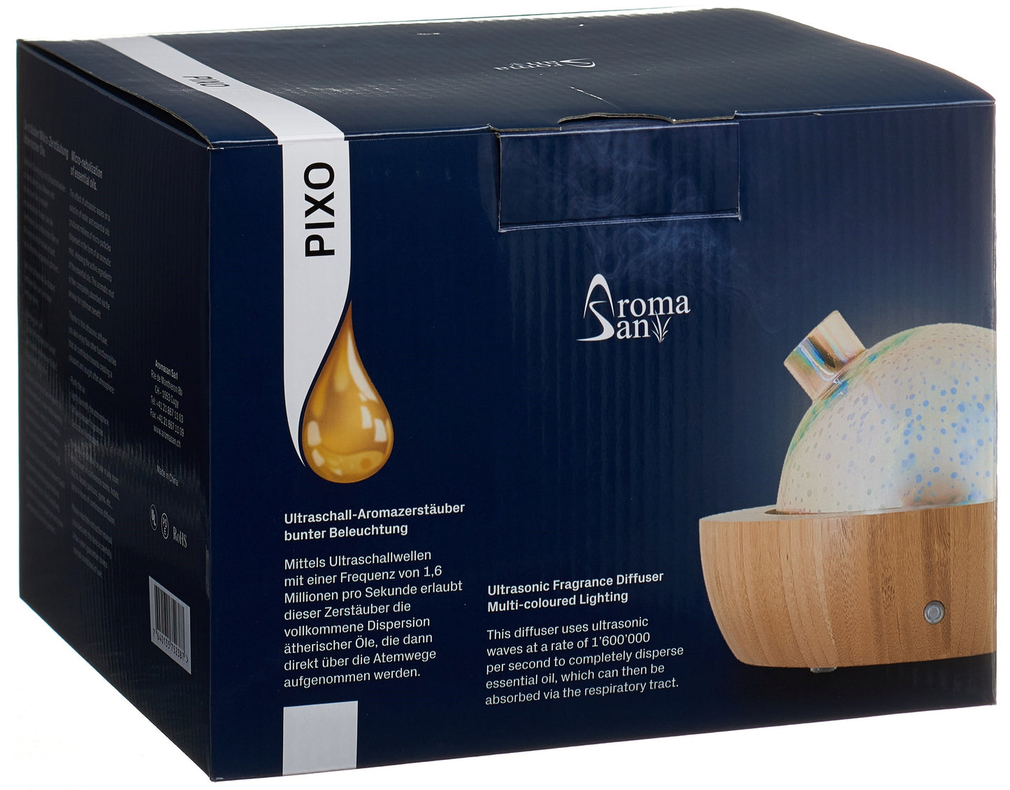 AROMASAN Zerstäuber Ultrasonic PIXO