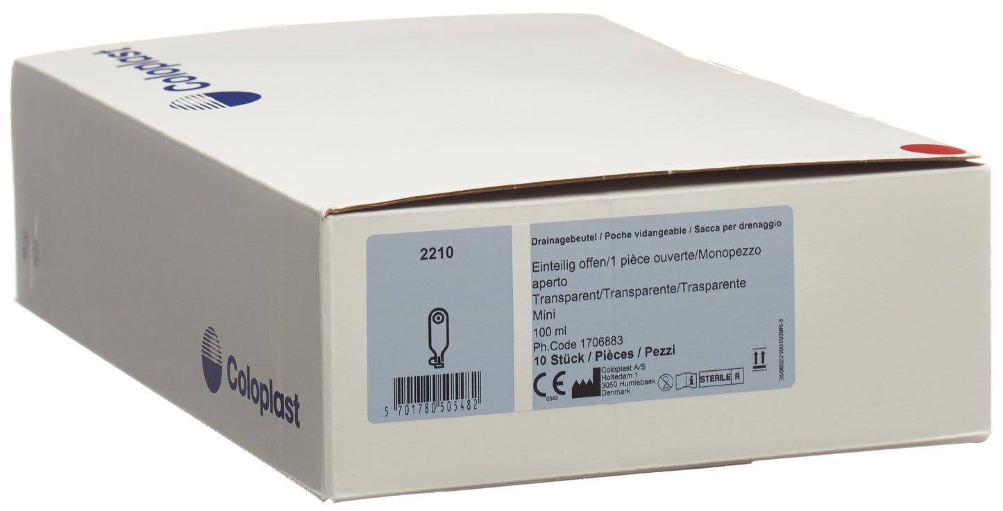 COLOPLAST Drainage 5-38mm 100ml offen st