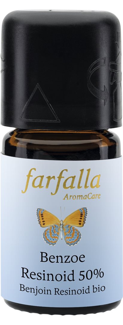 FARFALLA Benzoe Siam Resinoid 50% Äth/Öl Bio