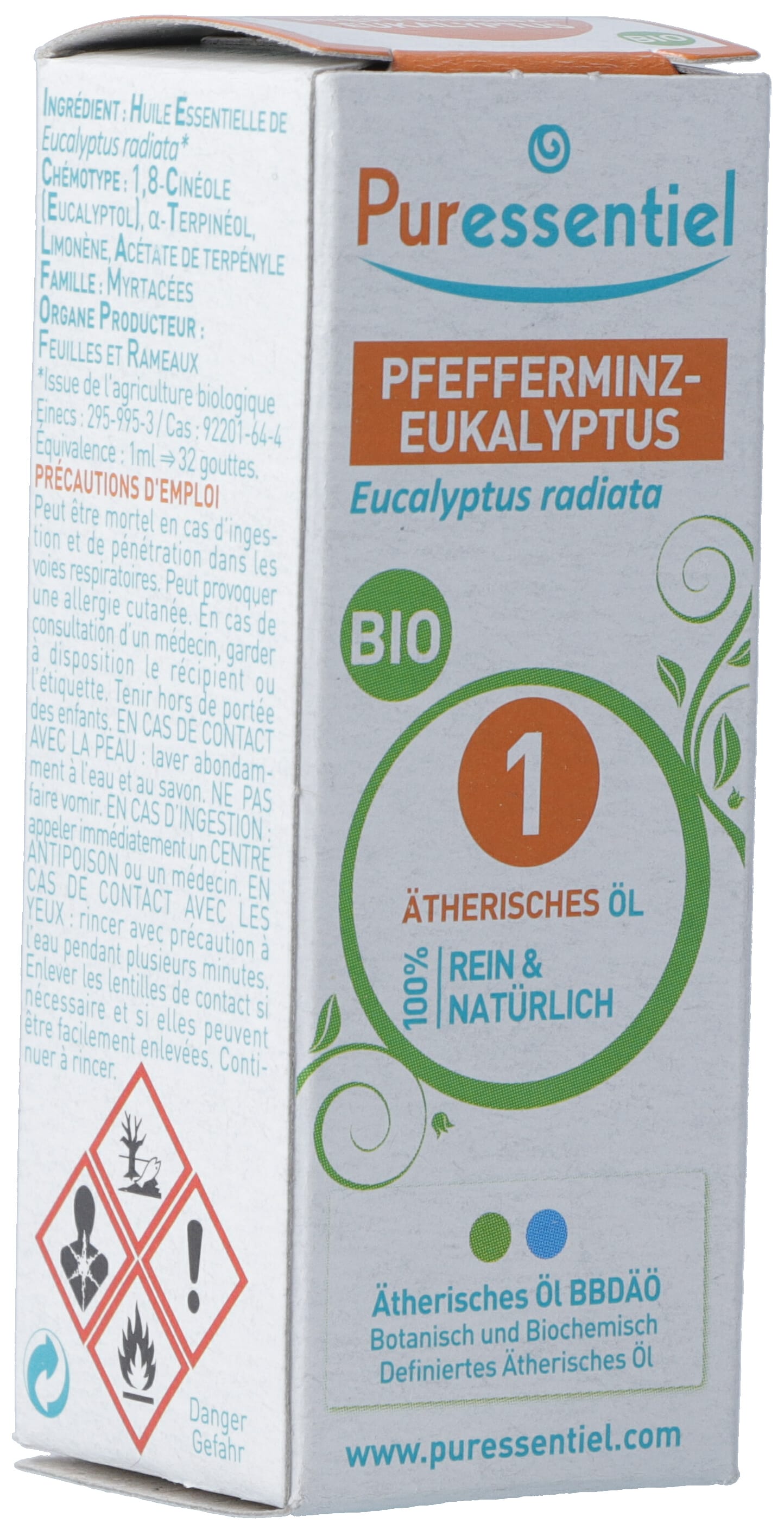 PURESSENTIEL Pfefferminz-Eukalyptus Bio