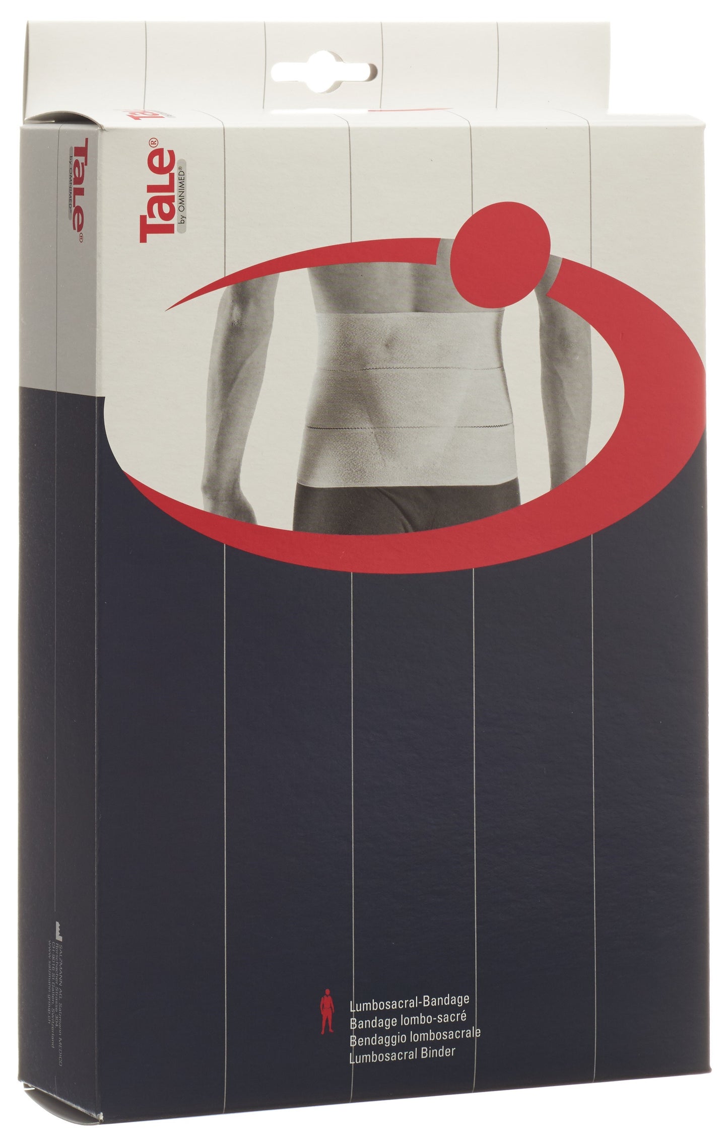 TALE Lumbosacral Band 22.5/<110cm Pelotte weiss