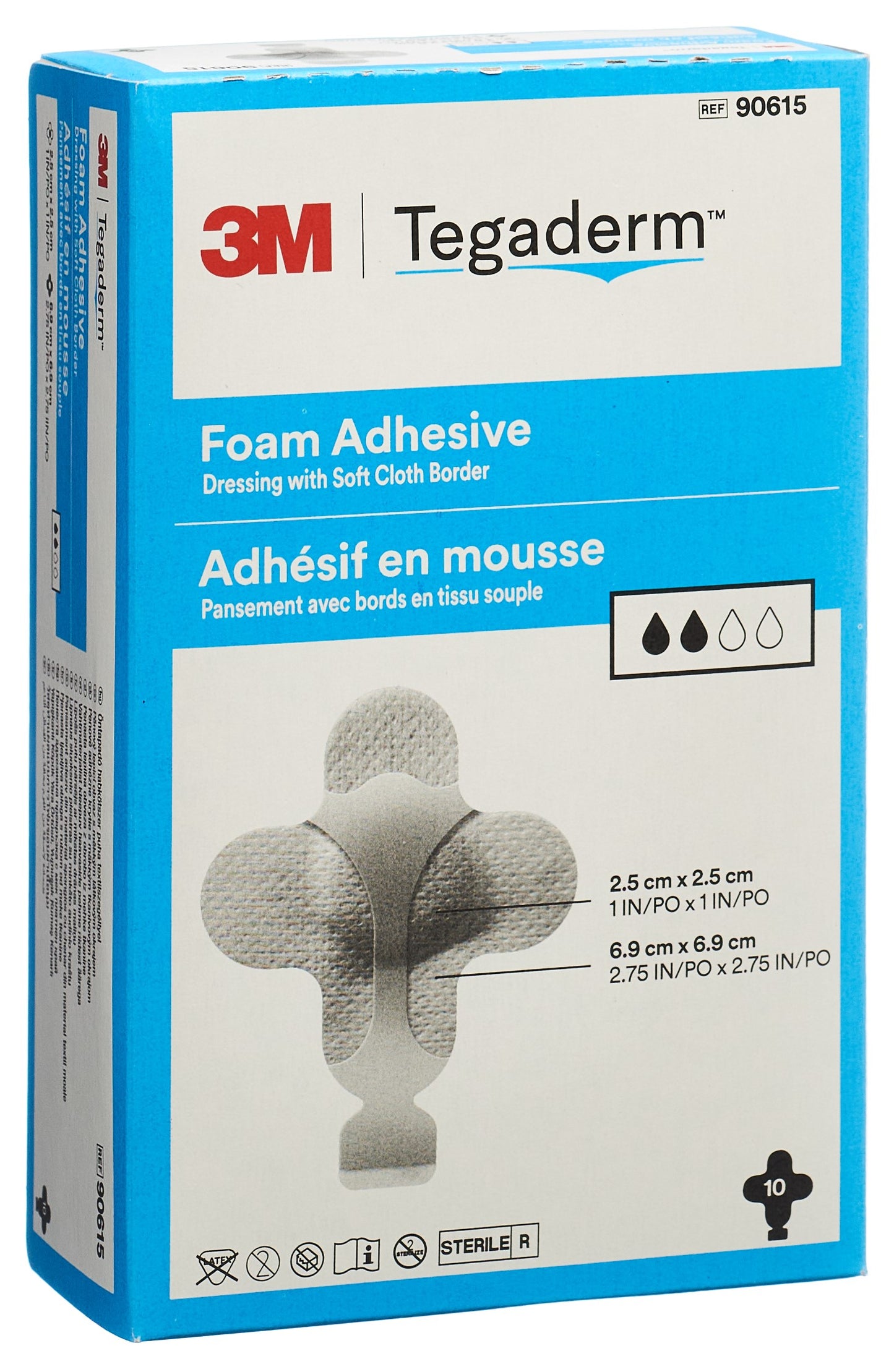3M TEGADERM FOAM HP Schaumkomp Mini Kr adh