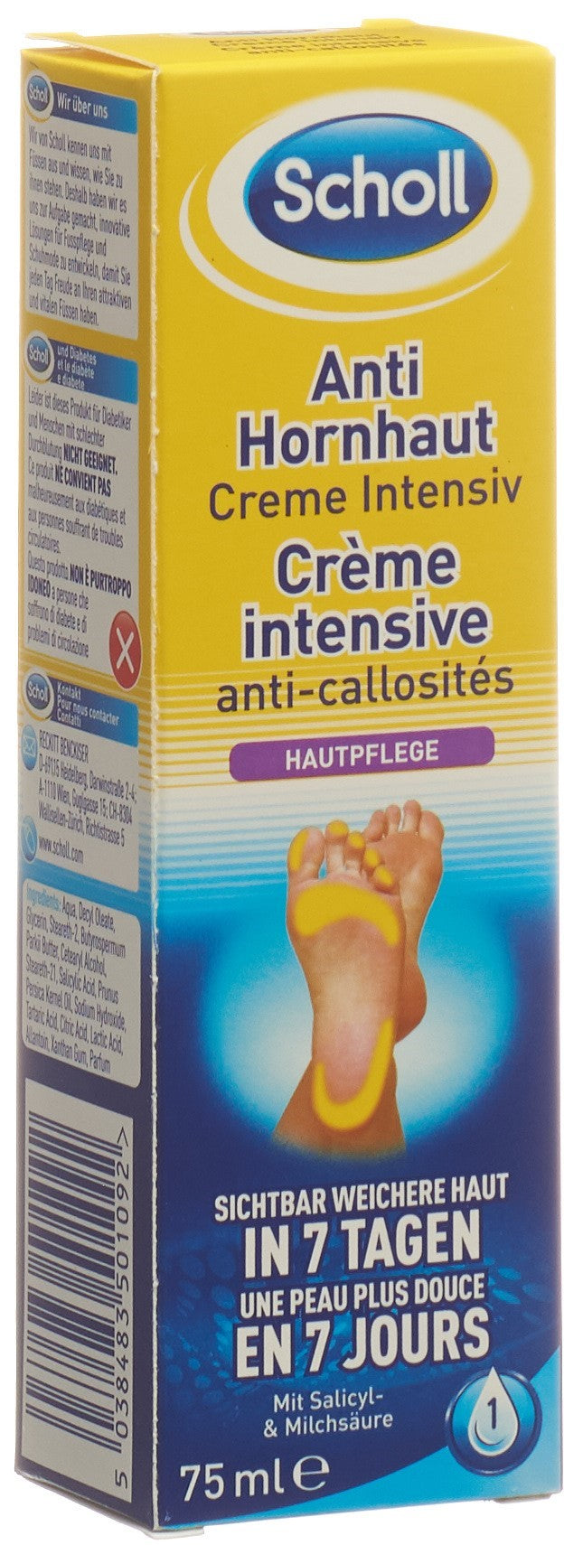 SCHOLL Anti-Hornhaut Creme Intensiv