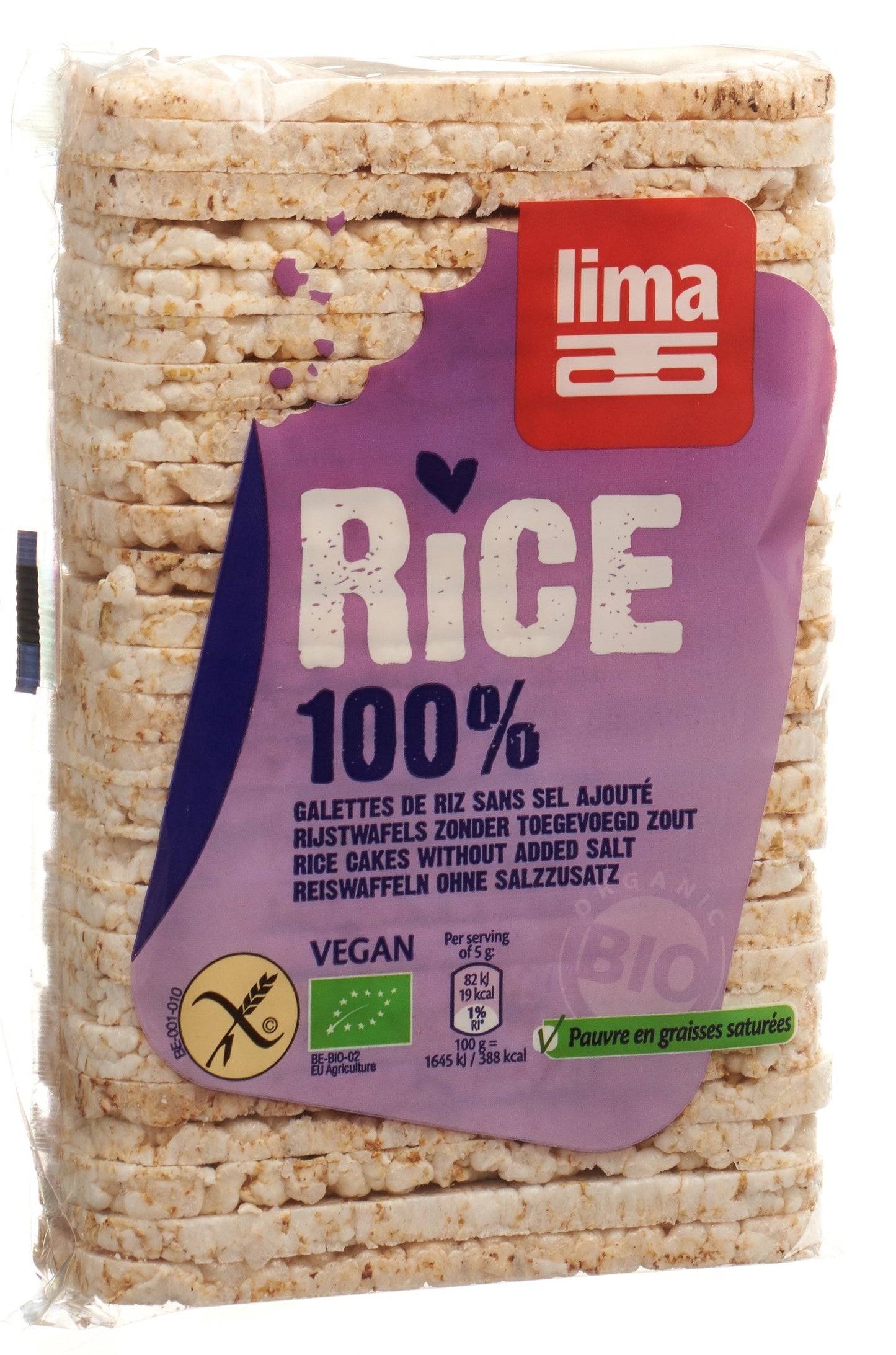 LIMA Reiswaffeln dünn salzarm