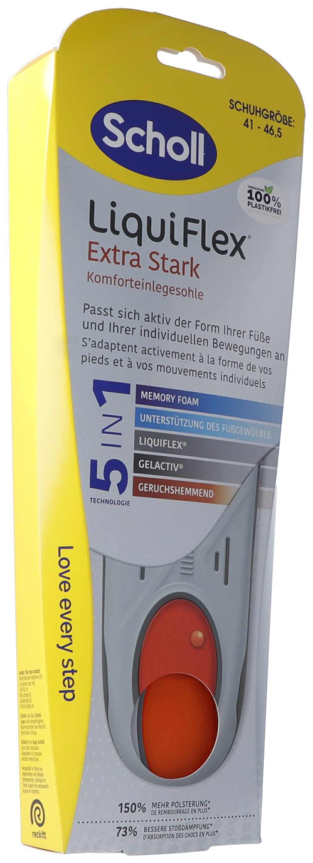 SCHOLL LiquidFlex Einlegesohle L Ext Suppo