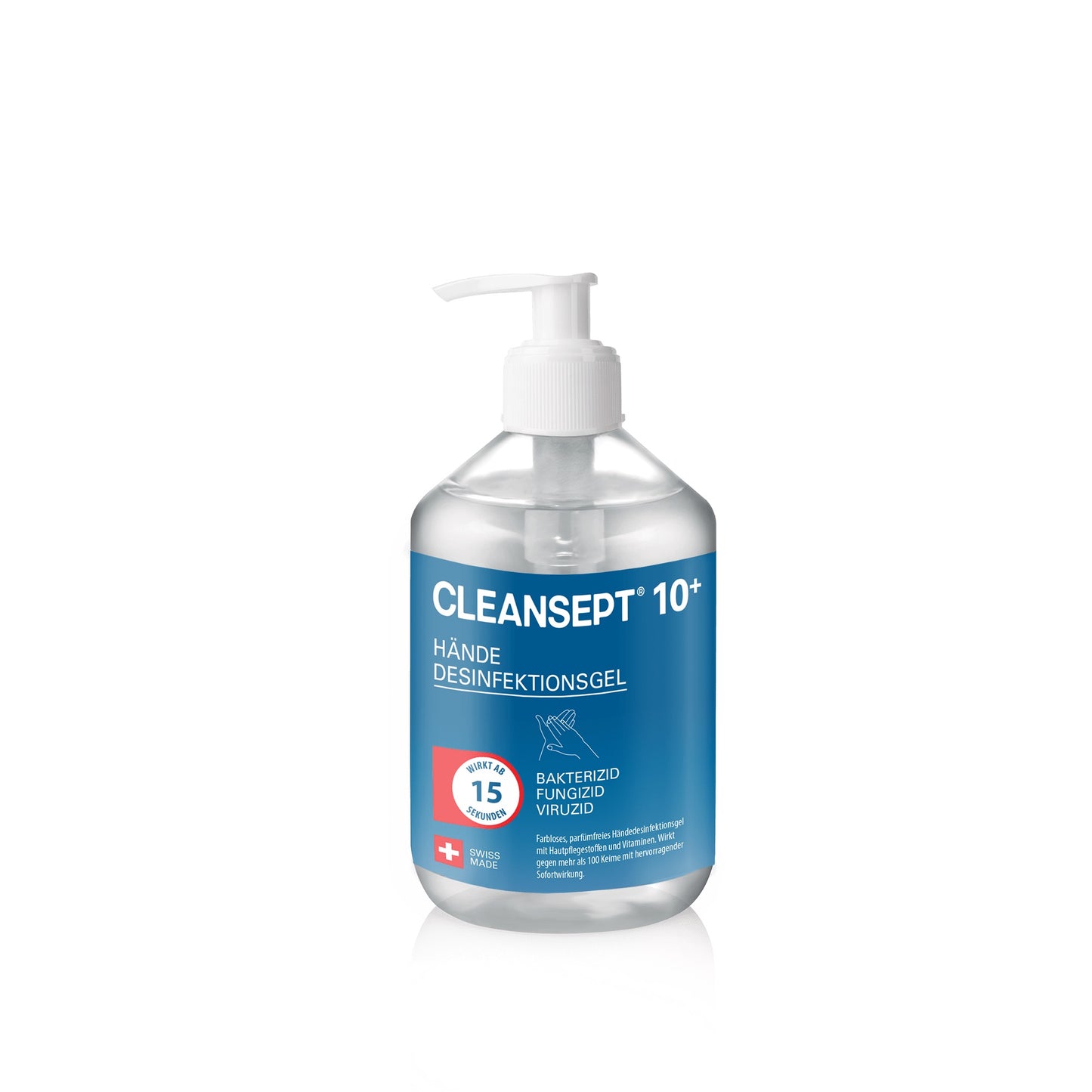 CLEANSEPT 10+ Gel mit Pumpe