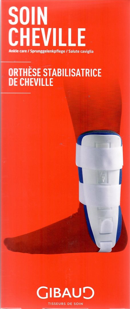 GIBAUD Sprunggelenkorthese Schaumstoff Einheitsgr
