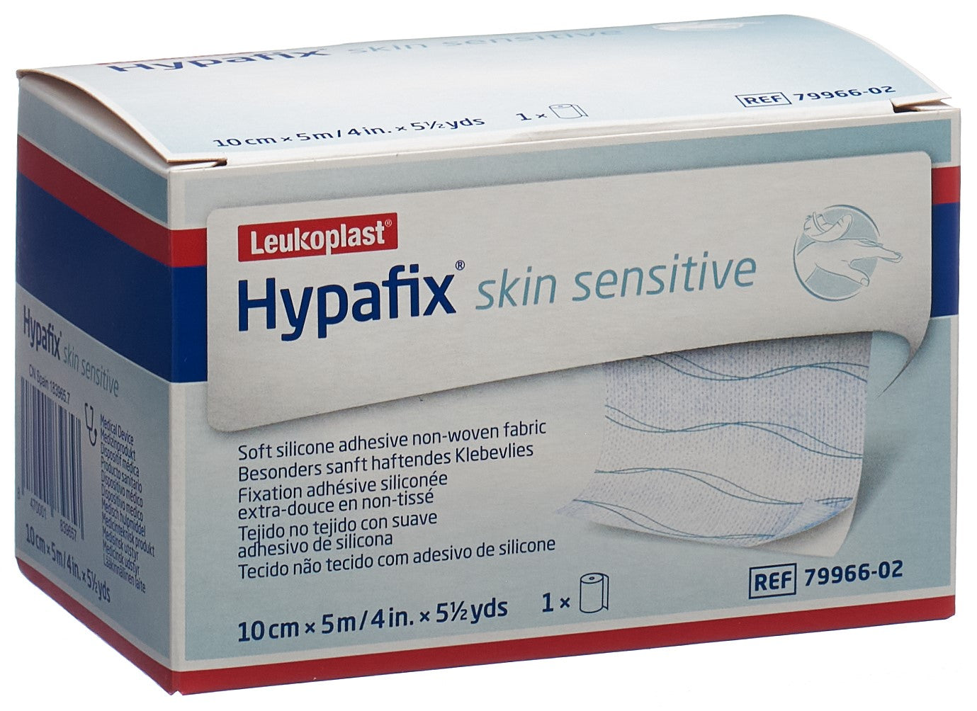 HYPAFIX Skin sensitive Silikon 10cmx5m