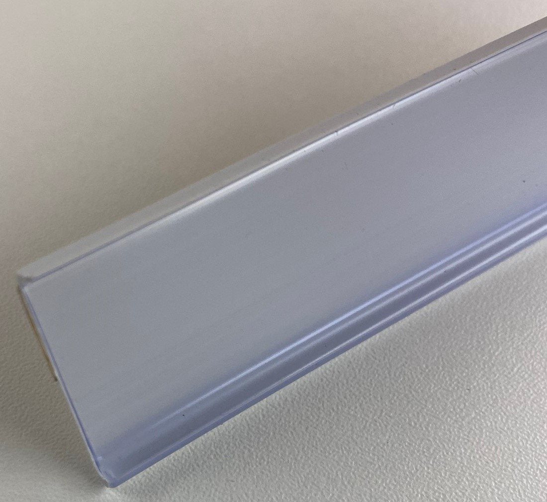 POS TUNING Scanningschiene 998x18mm weiss