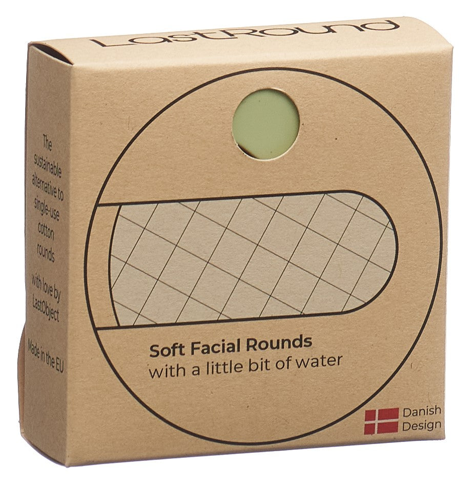 LASTROUND Wiederverwendbare Wattepads grün