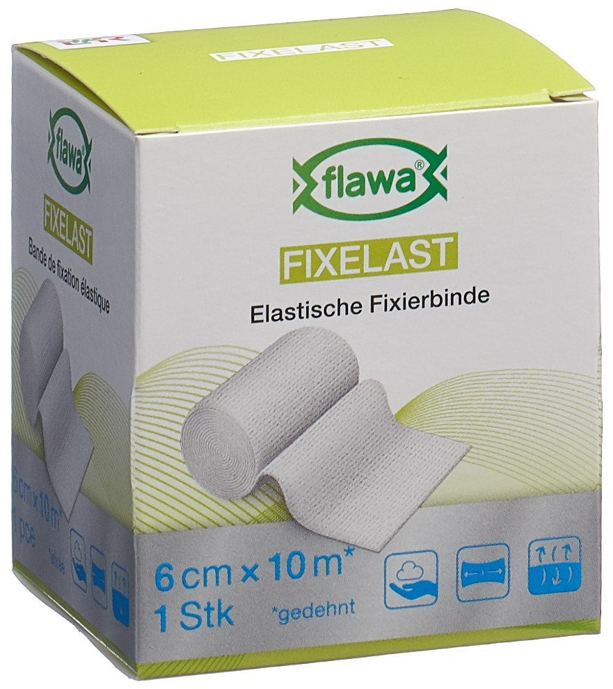 FLAWA Fixelast Fixierbinde 6cmx10m