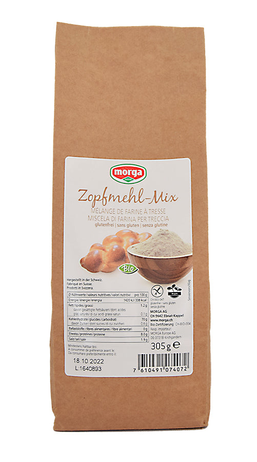 MORGA Zopfmehl-Mix glutenfrei Bio