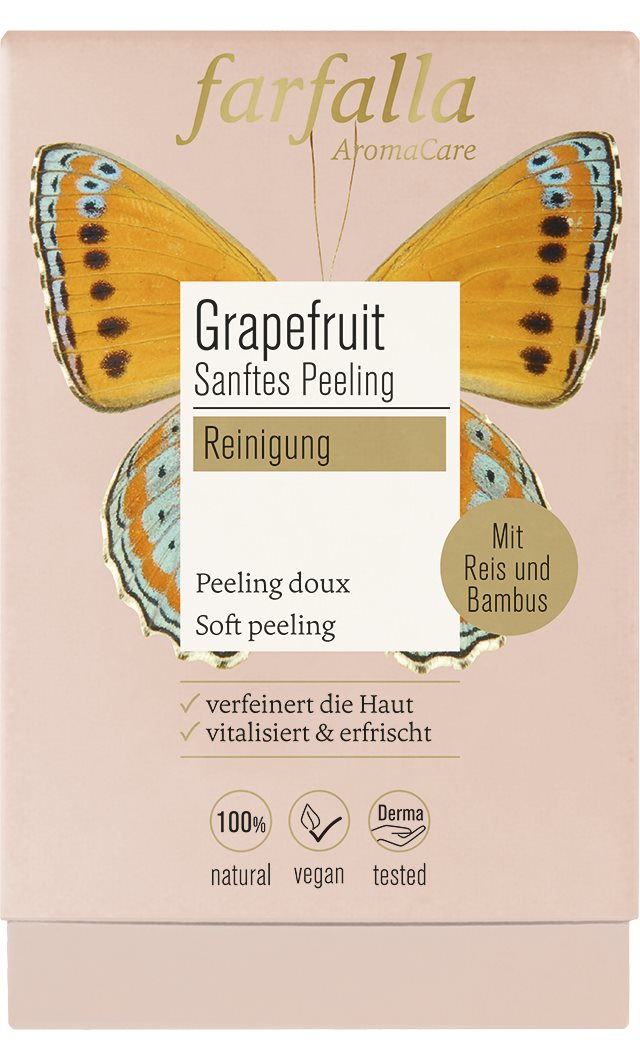 FARFALLA Sanftes Peeling Grapefruit 10x7ml