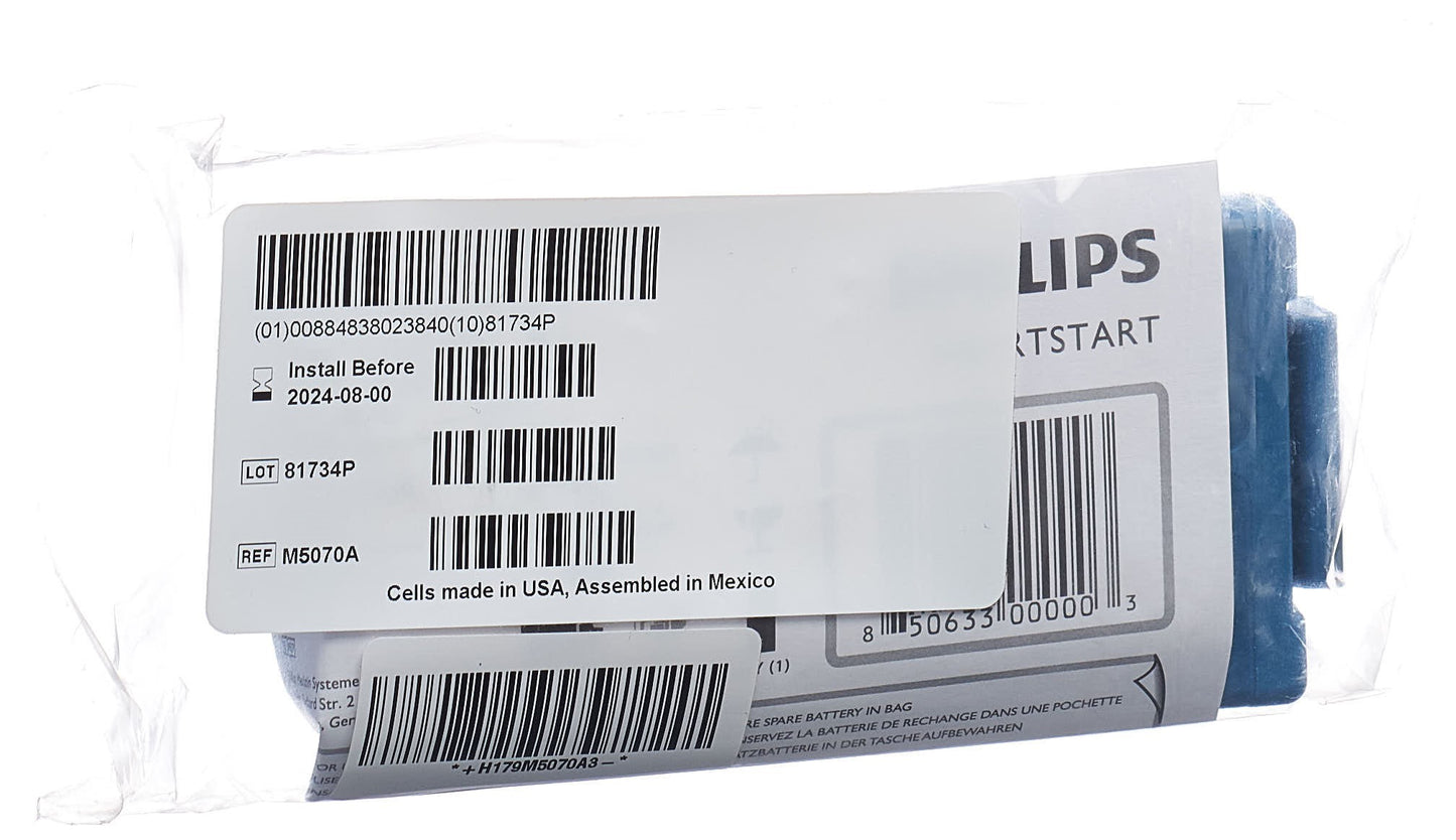 PHILIPS HeartStart HS1/FRx Langzeit-Einweg-Batt
