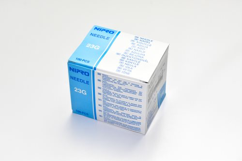 NIPRO Einmalkanül 0.6x32mm 23Gx1 1/4 blau