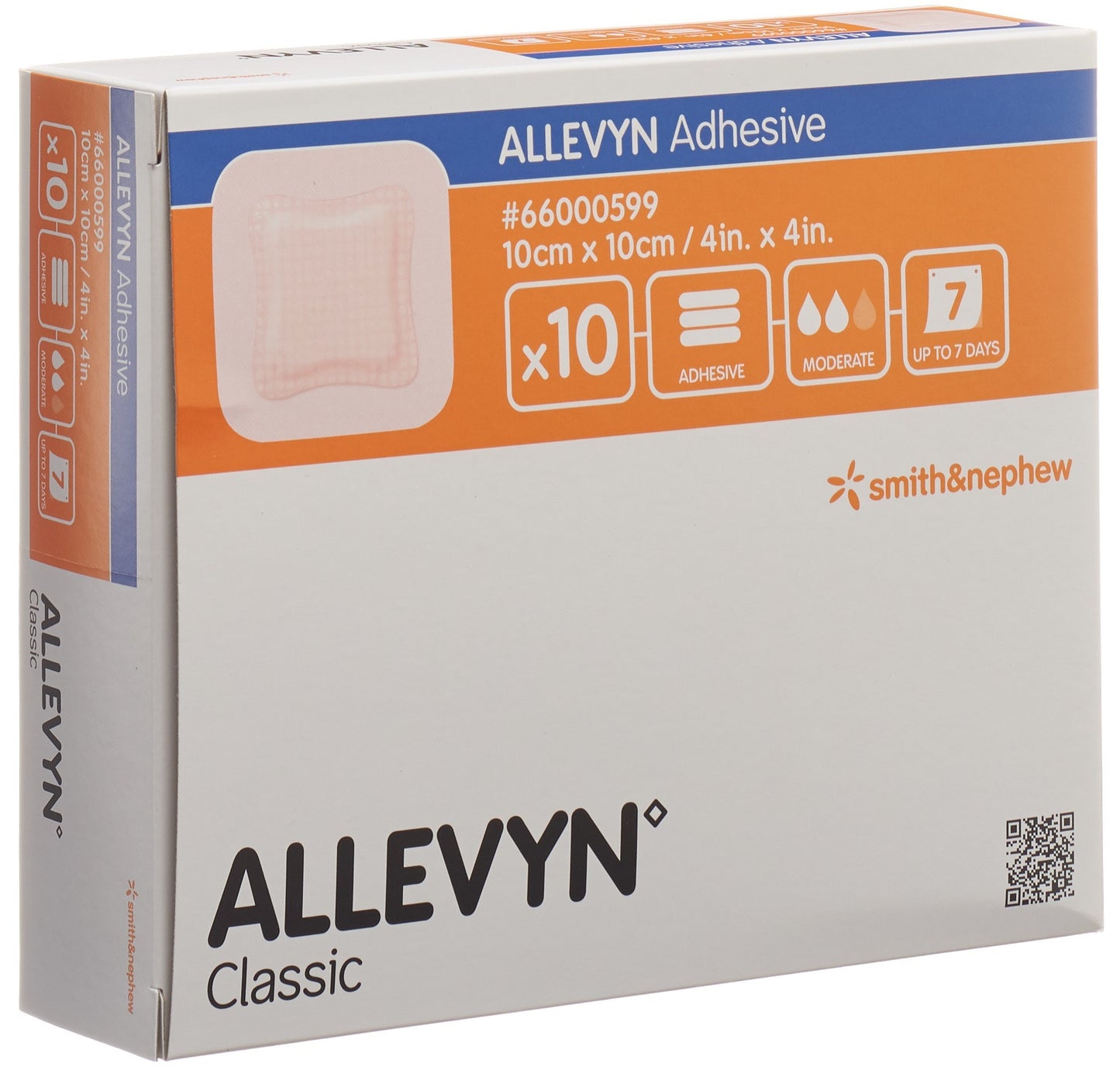 ALLEVYN ADHESIVE Wundverband 10x10cm