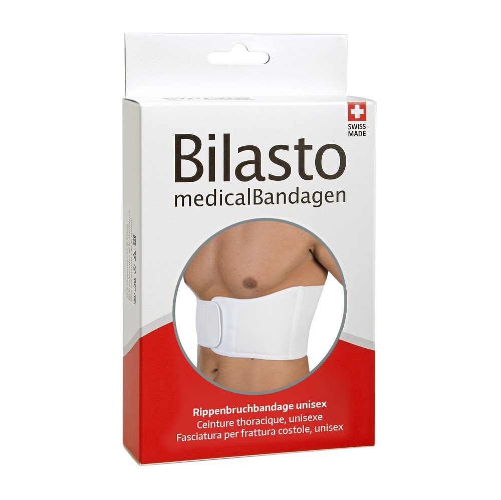 BILASTO Rippenbruchbandage L weiss