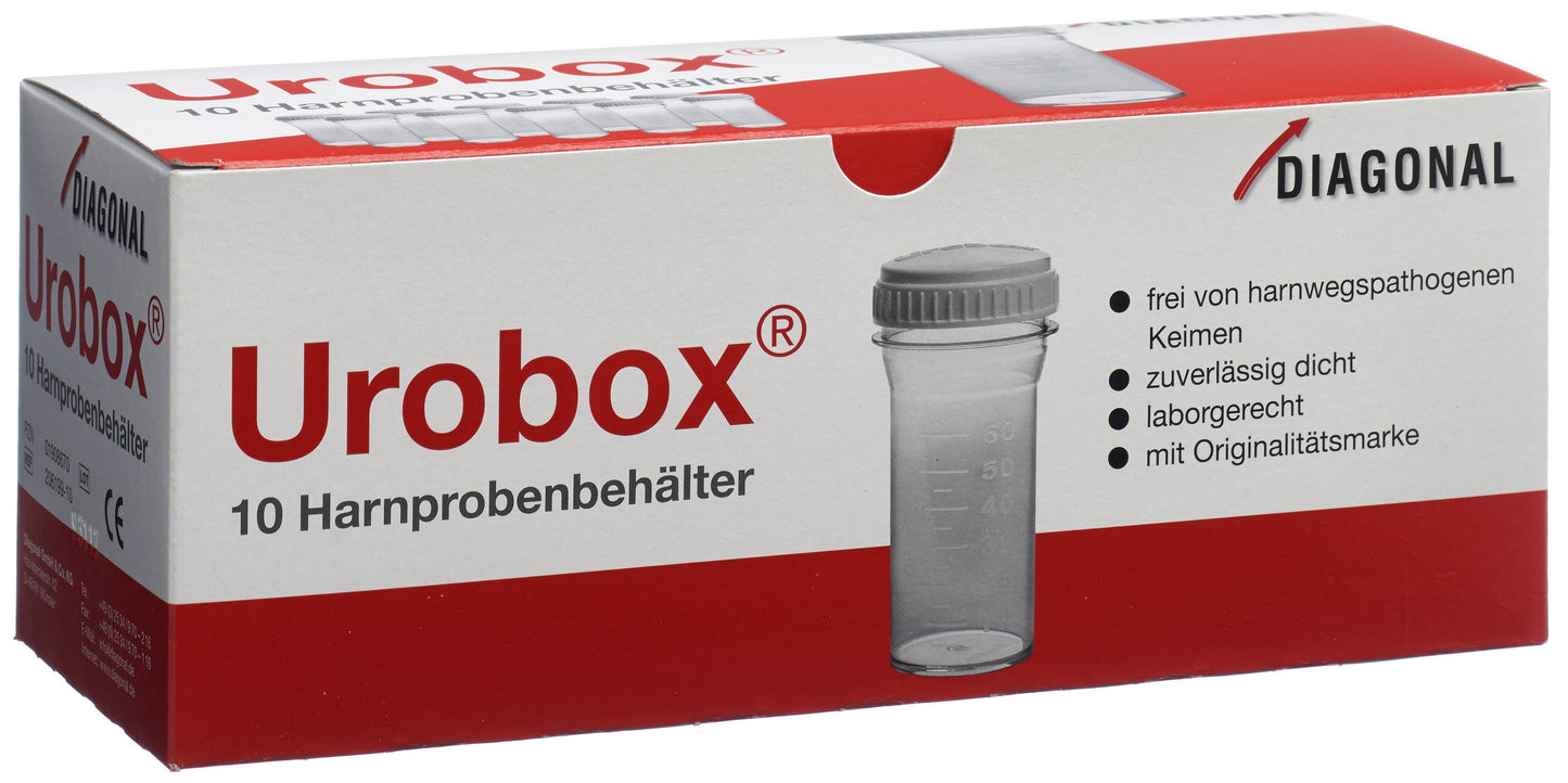 UROBOX Harnprobenbehälter keimfrei 60ml
