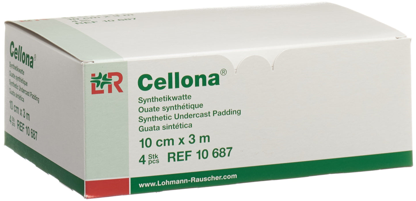 CELLONA Synthetikwatte 10cmx3m weiss