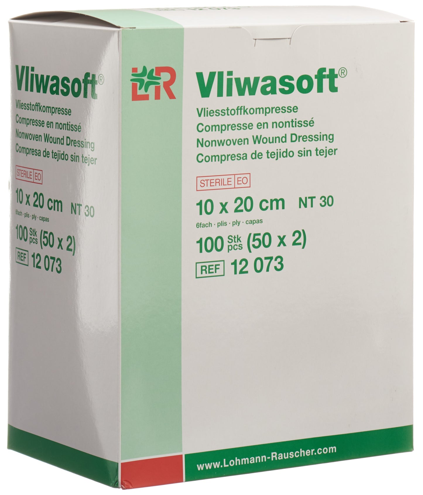 VLIWASOFT Vliesstoffko 10x20cm 6-l st
