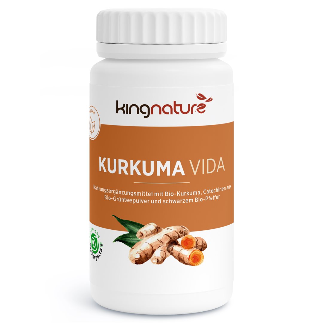 KINGNATURE Kurkuma Vida (Bio) Kaps