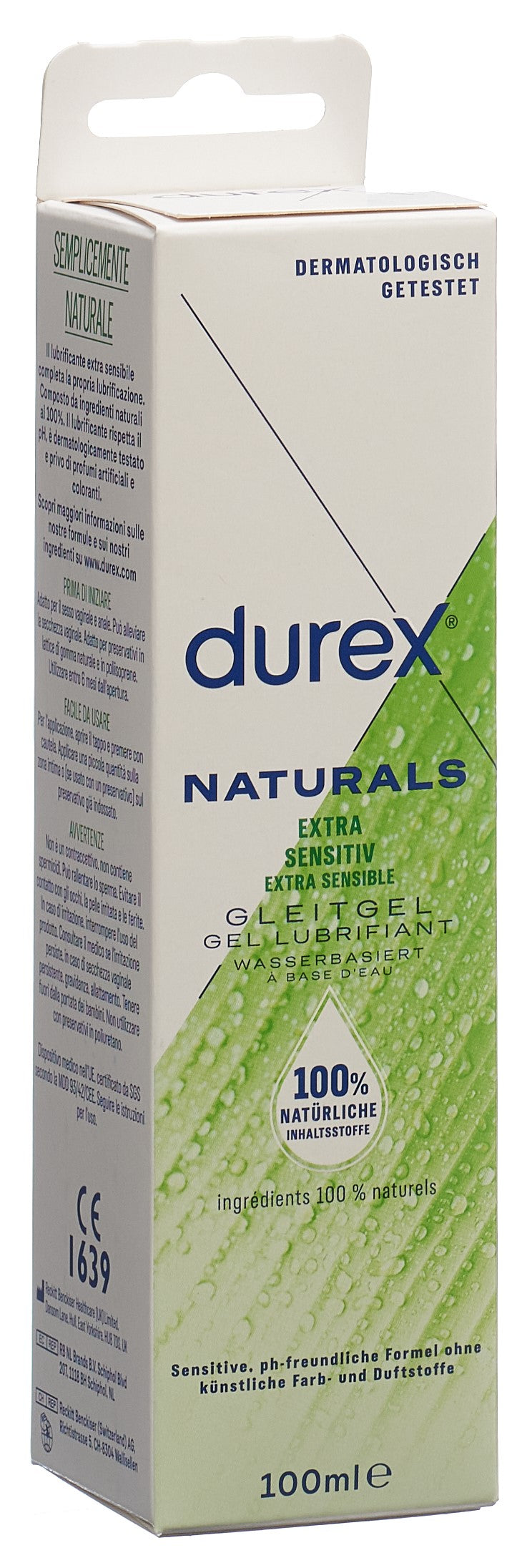 DUREX Naturals Gleitgel Extra Sens