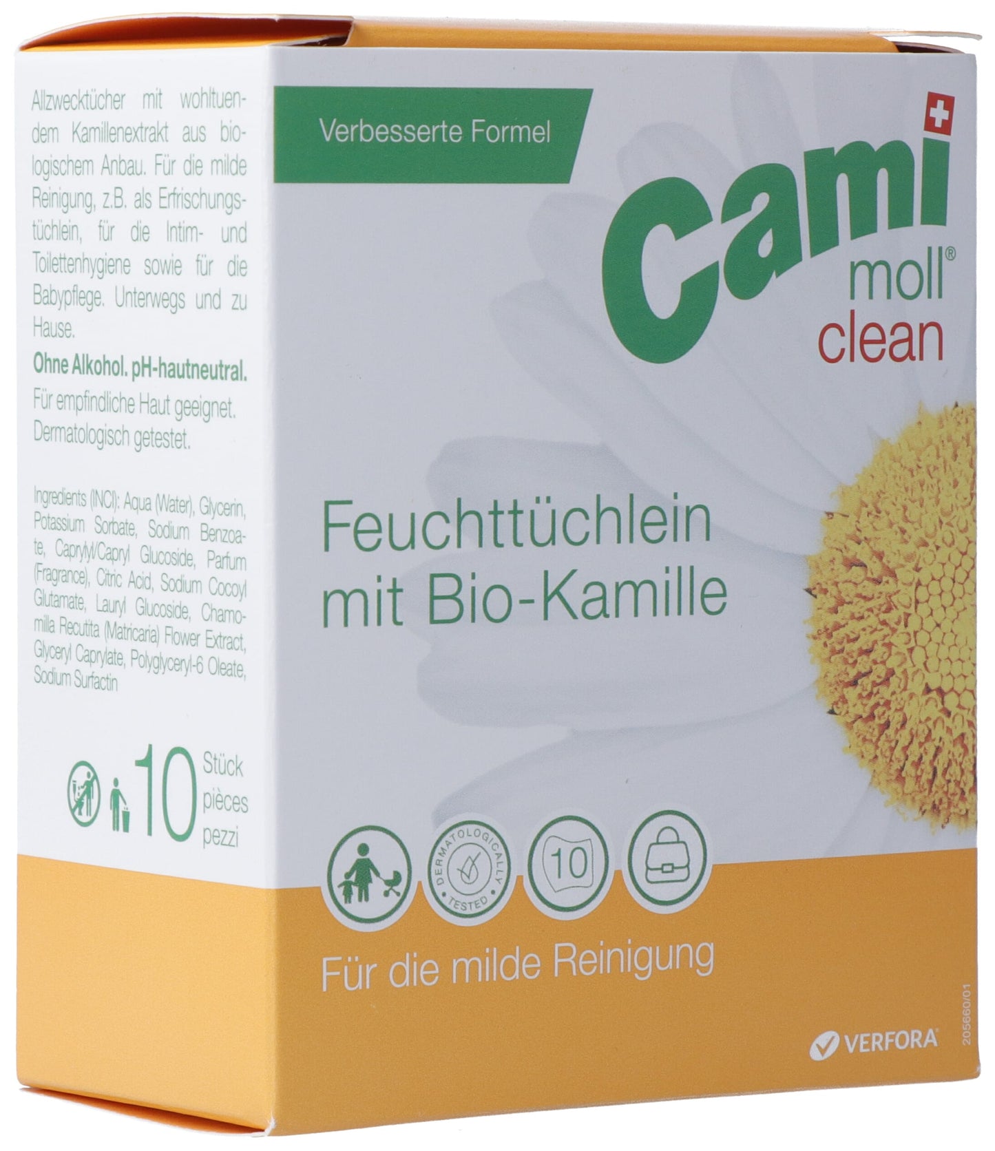 CAMI MOLL clean Feuchttücher NF