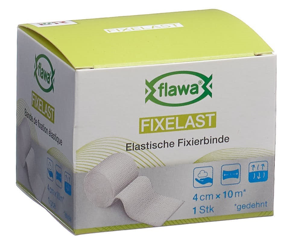 FLAWA Fixelast Fixierbinde 4cmx10m