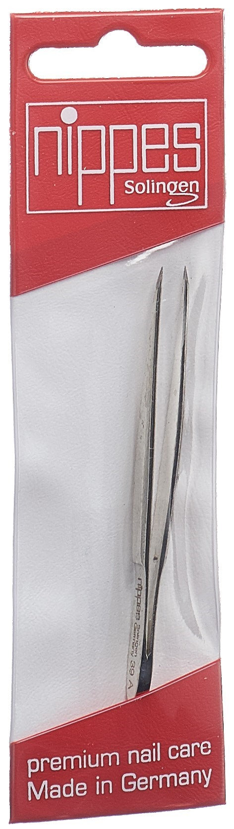 NIPPES Pinzette 8cm spitz vernickelt