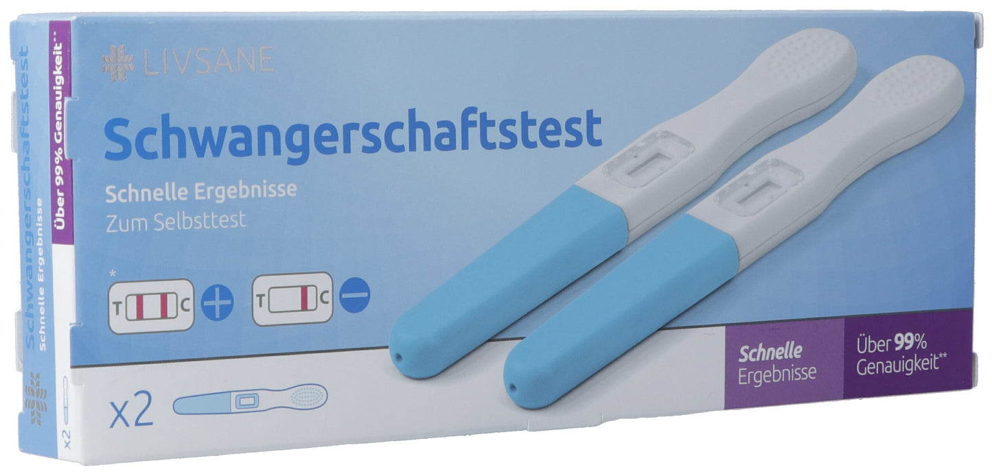 LIVSANE Schwangerschaftstest Schnelle Ergeb