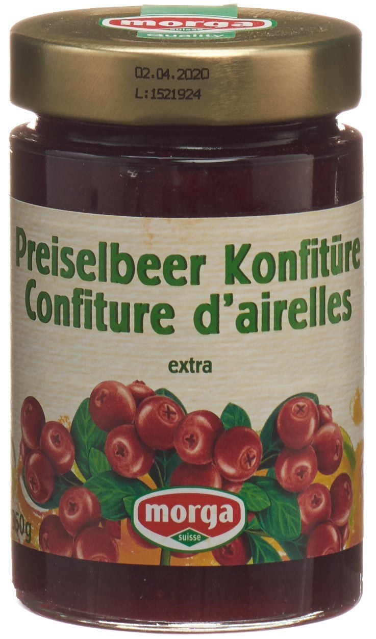 MORGA Konfitüre Preiselbeeren