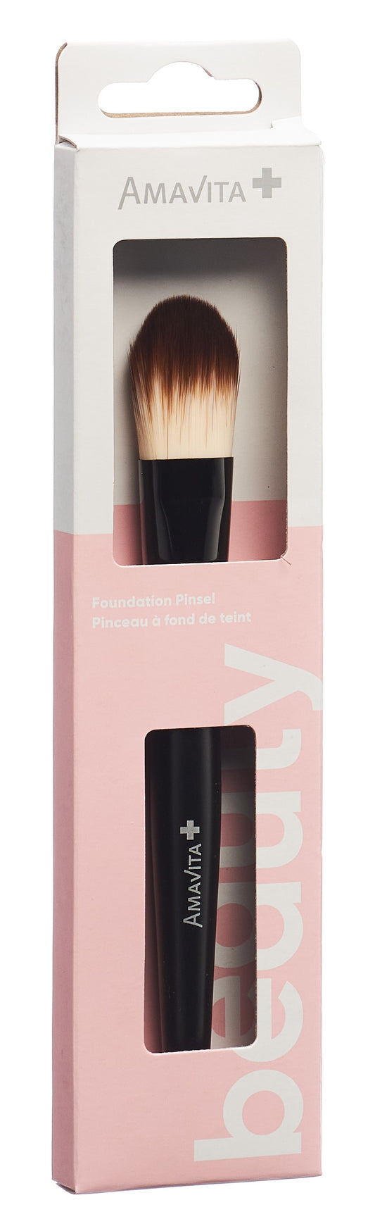 AMAVITA Beauty Foundation Pinsel ov flach 100% veg