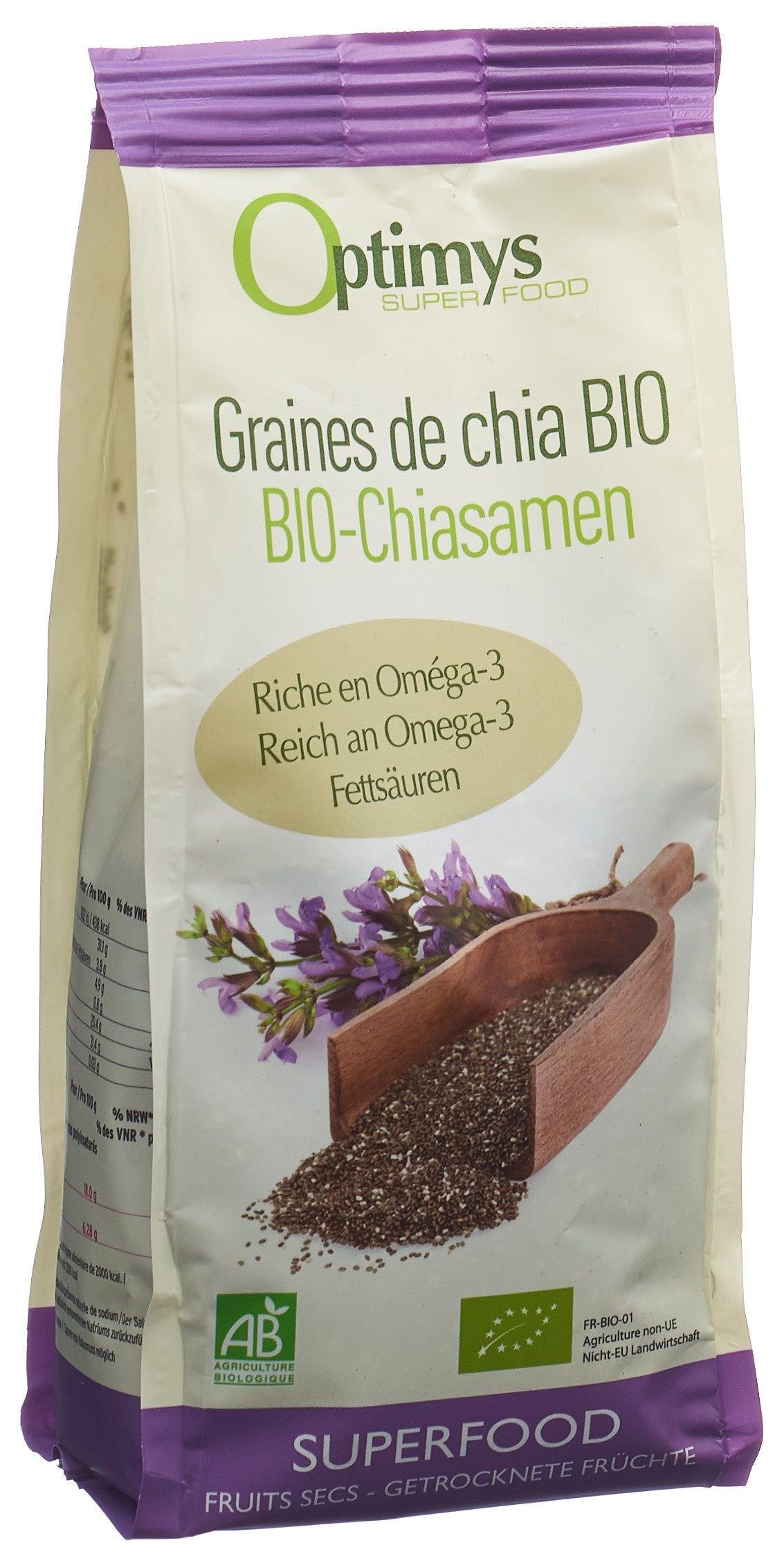 OPTIMYS Chia Samen Bio