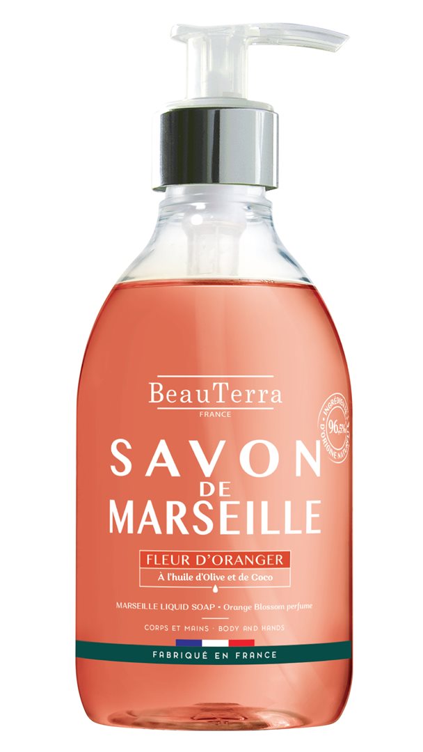 BEAUTERRA Flüssigseife Marseille Orangenbl