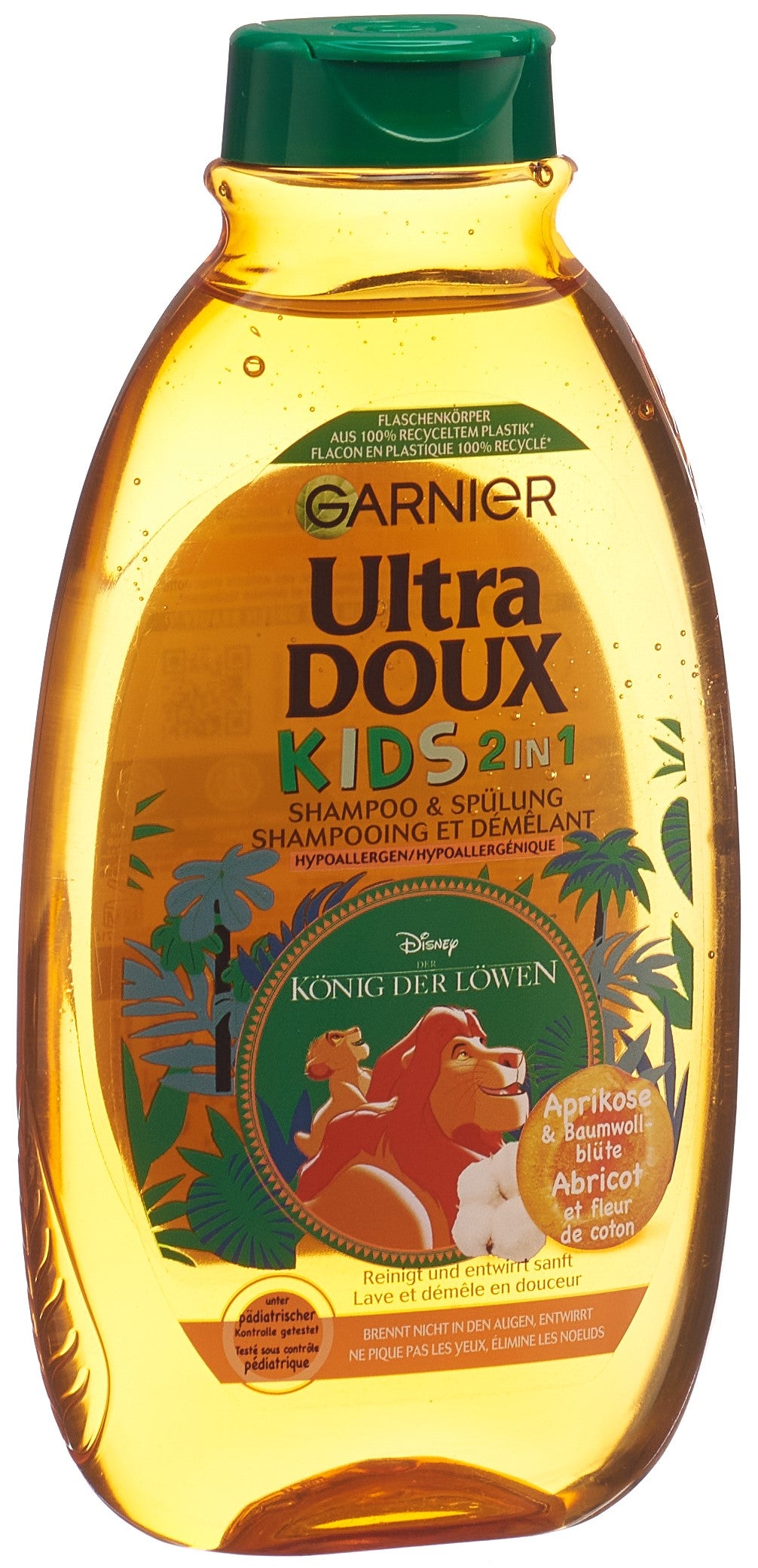 ULTRA DOUX Kids 2in1 Shampoo Aprikose&Baumw