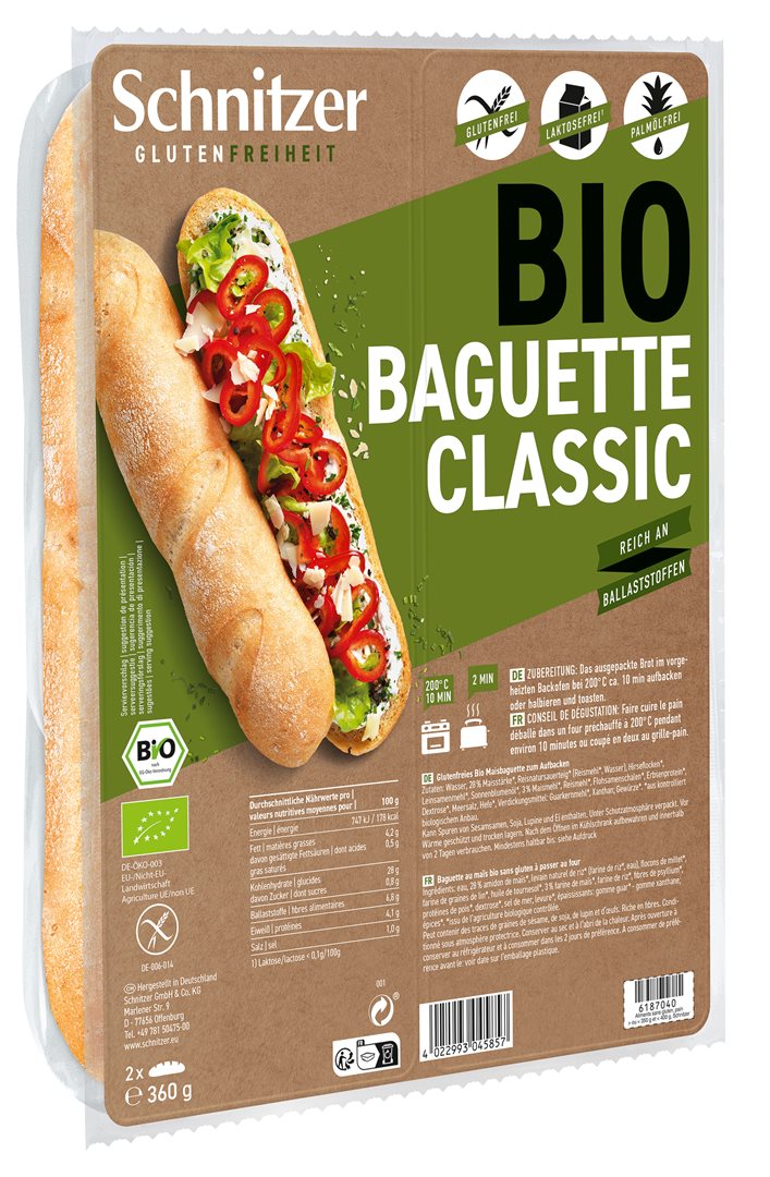 SCHNITZER Bio Baguette Classic