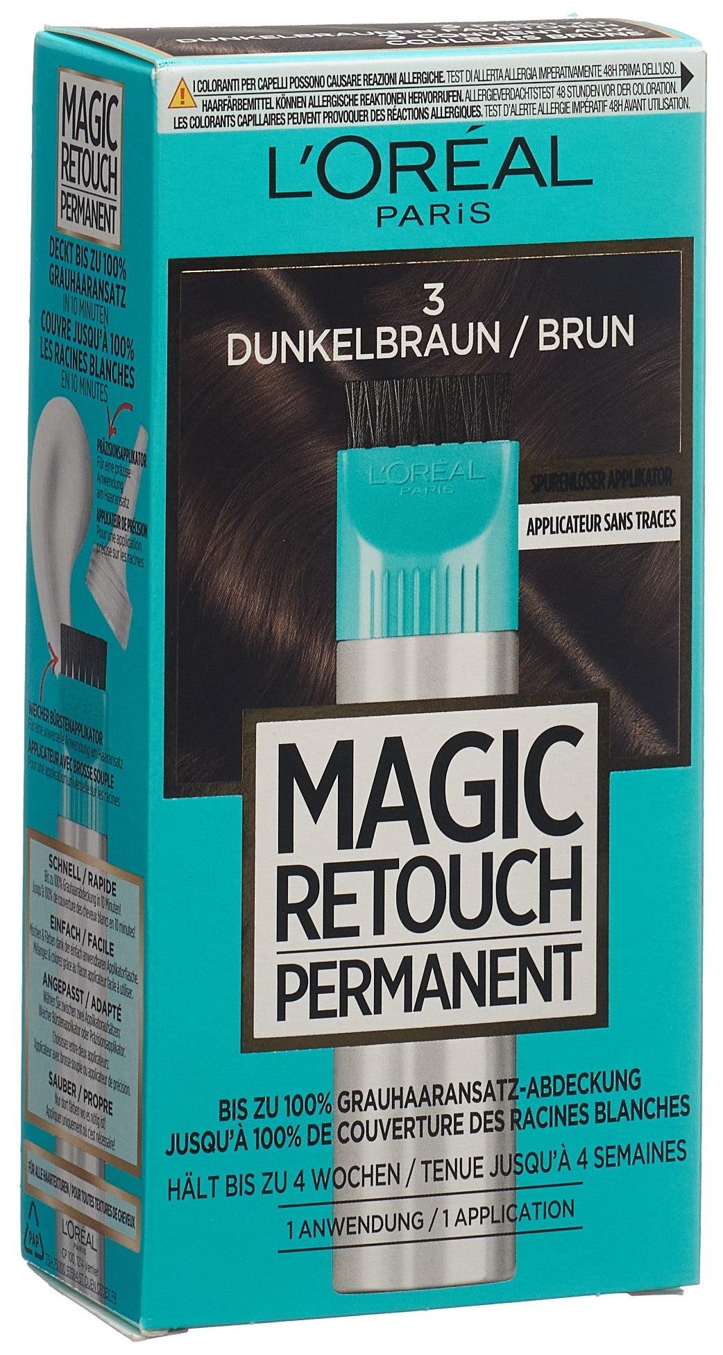 MAGIC RETOUCH Permanent 3 dunkelbraun
