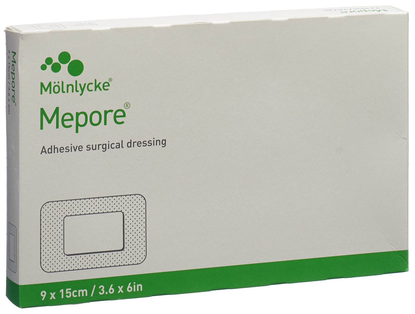 MEPORE Wundverband 15x9cm Wundki 10x5cm (n)