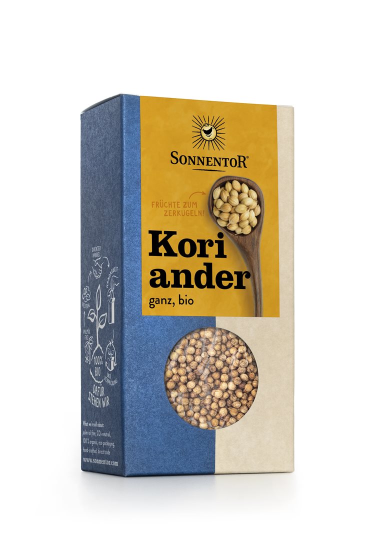 SONNENTOR Koriander ganz BIO