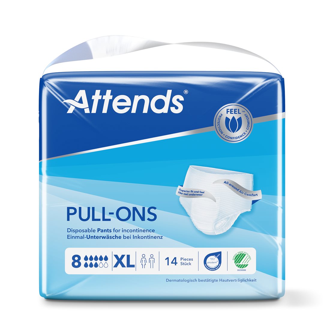 ATTENDS Pull Ons 8 XL