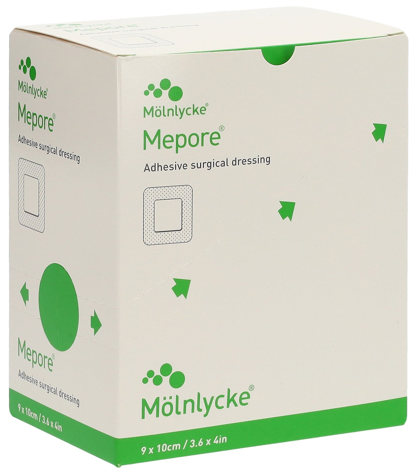 MEPORE Wundverband 10x9cm Wundkiss 4.5x6cm