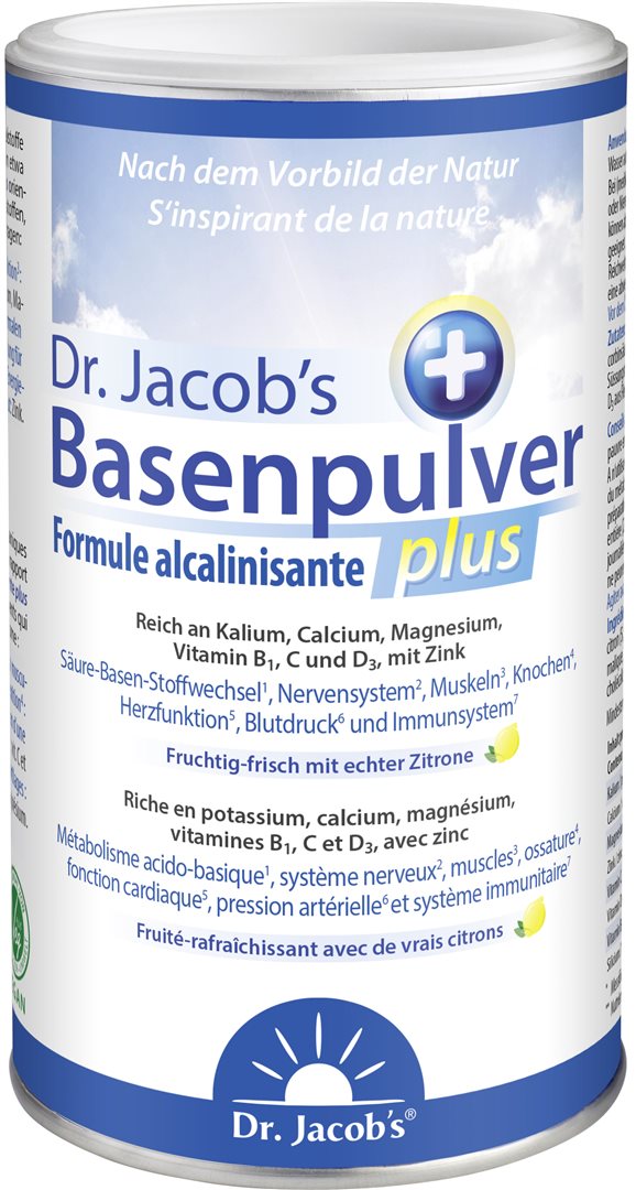 DR. JACOB'S Basenpulver plus