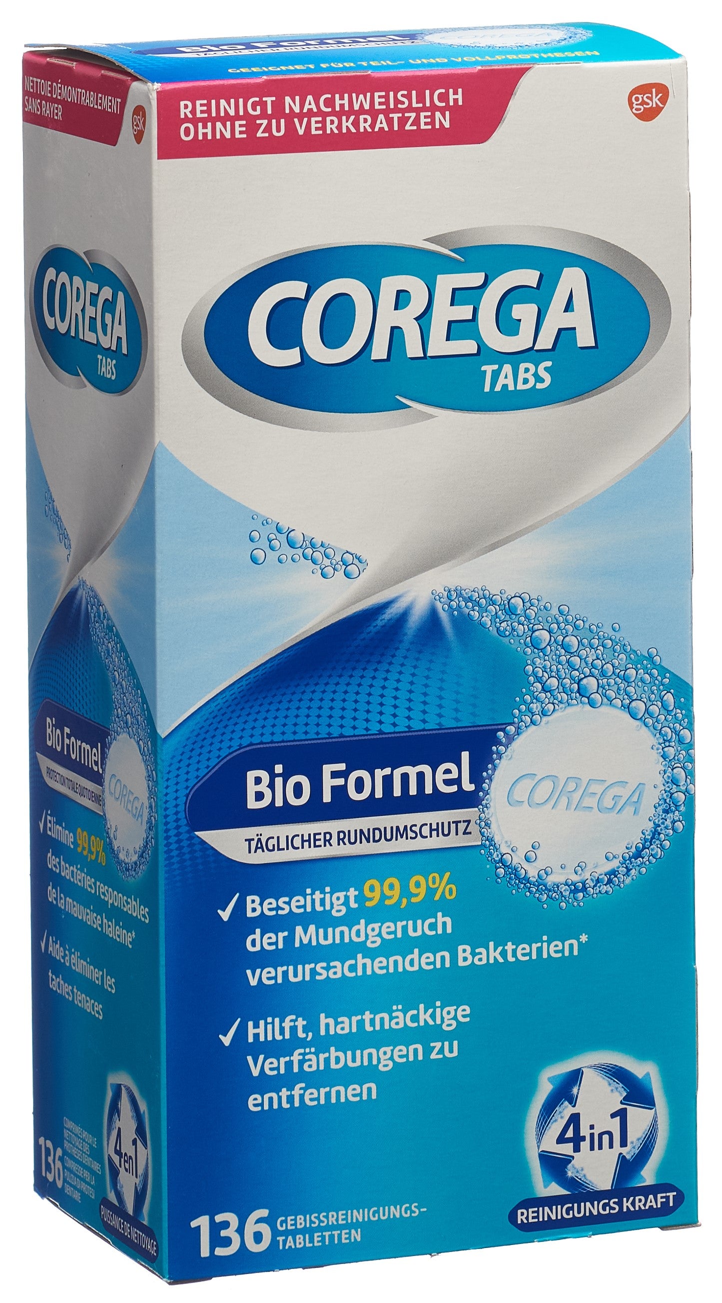 COREGA Tabs mit Bio Formel